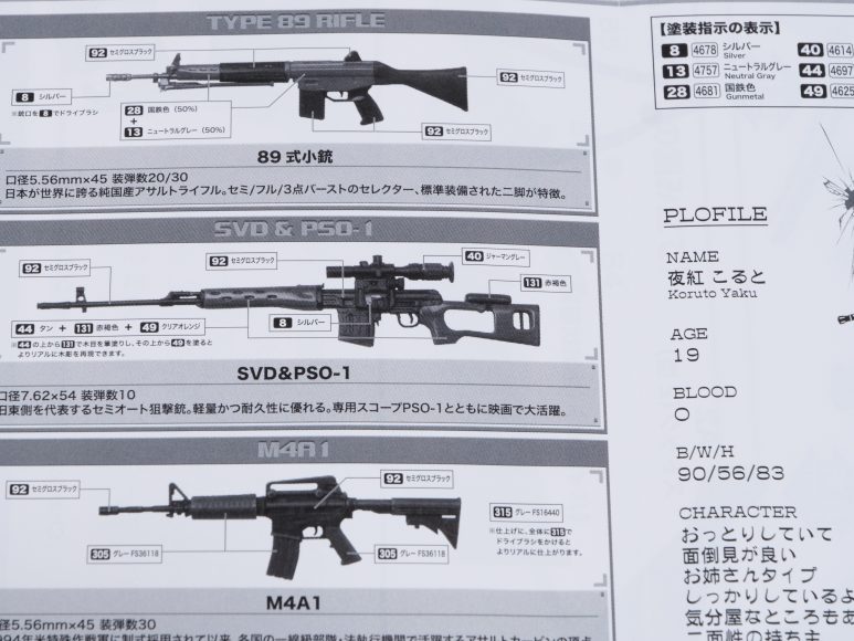 プラッツ GUN-2 1/12 リアリスティックウエポンシリーズ リアリスティックライフル