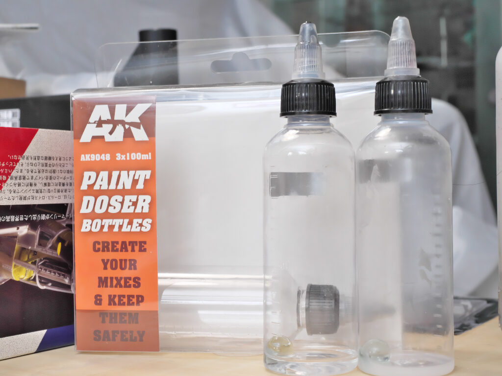 AK Paint Doser Bottles 3x100mL