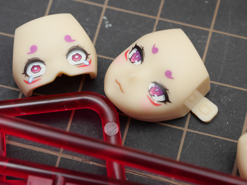 メガミデバイス 朱羅 九尾 顔