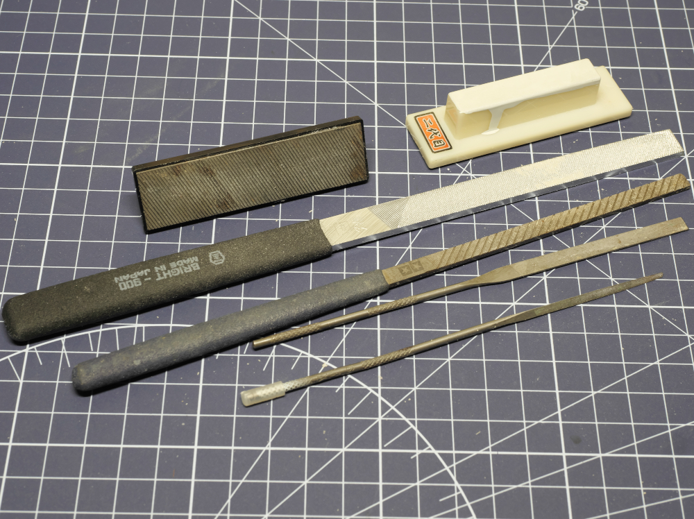 プラモデル用 鉄ヤスリ